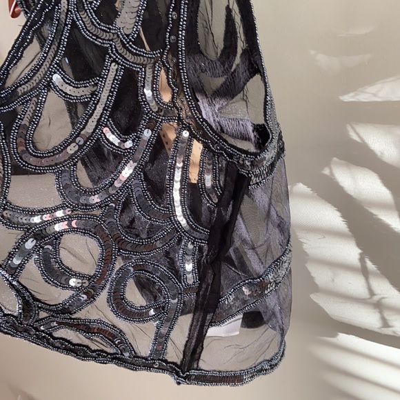 Sheryl Crow Beaded Hero Vests Black - Picture 12 of 12